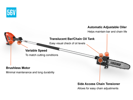 ECHO BATTERY POWERED POWER PRUNER DPPF-2100C1