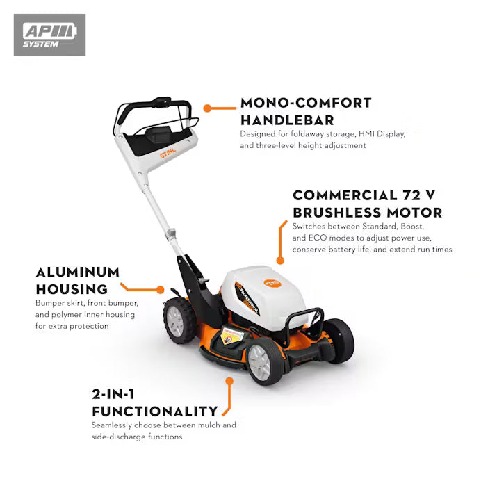 LAWN MOWER RMA 7 RV SET