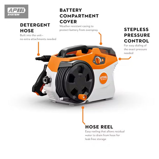 PRESSURE WASHER REA 100 PLUS SET