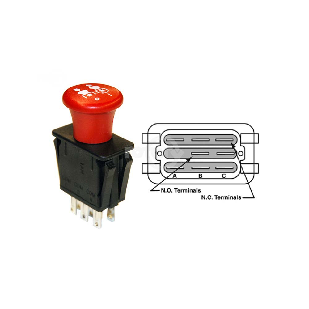 ROTARY PTO SWITCH 9657