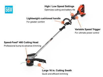 ECHO BATTERY POWERED TRIMMER DSRM-2100C1